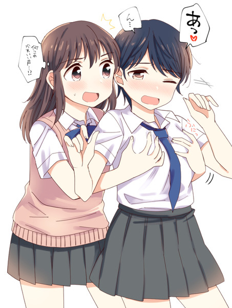 巨乳なボーイッシュ女子ってかわいいよなあ…っていう百合。