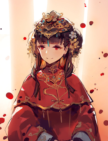逸仙 中国風の花嫁