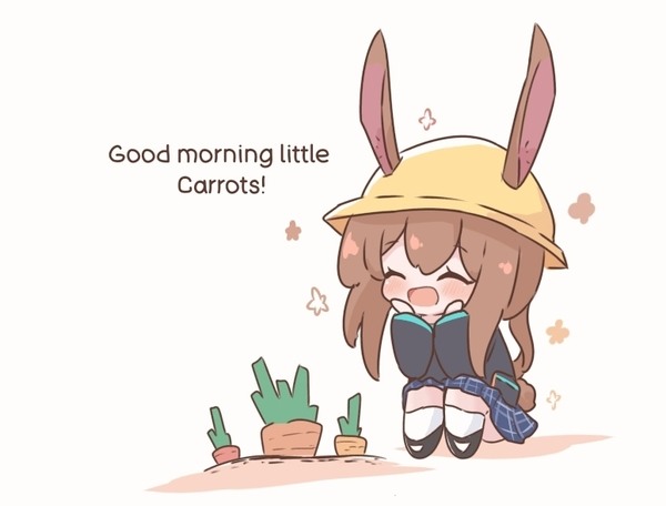 Good Morning Carrots~