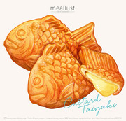 Custard taiyaki