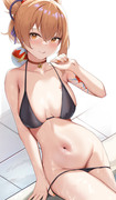 Yoimiya in bikini