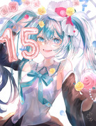 Happy birthday Miku 15th