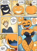 Happy Pumpkin Girl