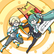 ぽっぴっぽー初音ミクVSダークサイド司くん