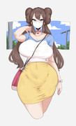 Pokemon College girl ROSA