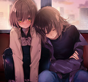 【百合】電車内にて