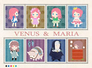 ヴィーナスとマリアの切手