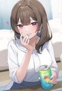 「わたしの、飲んでみますか...？」