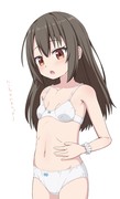 だらしない格好でうろつく子