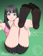 Akebi Komichi Feet - Stockings