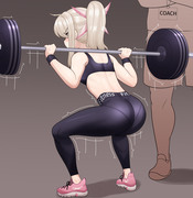 Illya Squat (doodle)