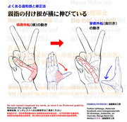 個人メモ：ピースサインのよくある違和感