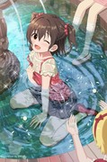 アイドルと一緒に水遊び！みりあ！