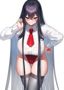 黒髪娘　ハイレグ！