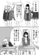 【創作百合】勝手にライバル視していた女と同じクラスになった話