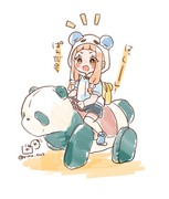 パンダと仁奈ちゃん