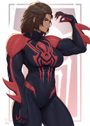 Spiderwoman 2099- genderbender