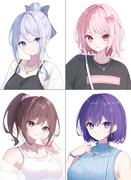 私服＆ヘアアレンジニーゴ