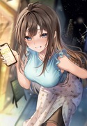 酔って終電を逃す女……