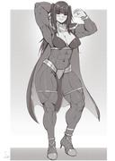 Muscular Tharja- Fire Emblem