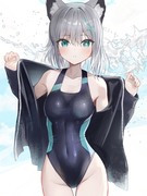 水着シロコ　４８日目