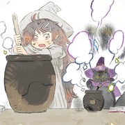 10月○日、使い魔の猫が魔法を学びはじめる