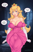 Peach In Luigi's Mansion