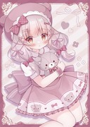 テディベアのクラシカルロリータちゃん🧸🎀