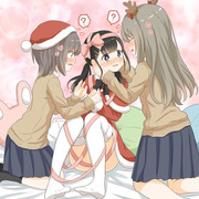 クリスマスの百合サンド