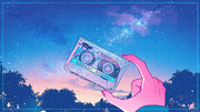 cassette tape 夜空Ver.