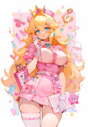 Nurse princess Peach