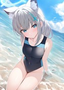 水着シロコ