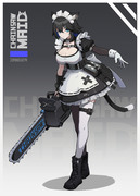 CHAINSAW CAT MAID