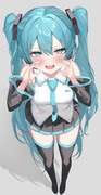 マスターを呼ぶ初音ミクさん