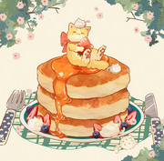 パンケーキ🥞🐈