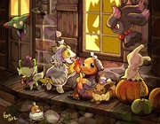来る家まちがえた…？🎃