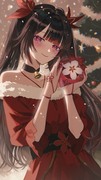 「花火からのクリスマスプレゼントだよー♡」