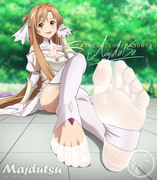 Asuna Yuuki Feet