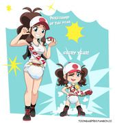 New Years 2025 - Hilda (Pokemon)