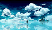 空と雲と水