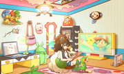 壊れた部屋は　ポケ部屋に　しんかした！