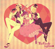 The candy is given♥