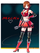 ドット絵でMEIKO