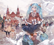 miku in Moscow