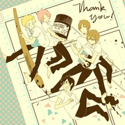 Thank you five! (●´∀`)ノ+゜*。゜
