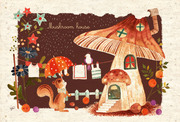 Mushroom house