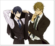 Free! : suits & glasses