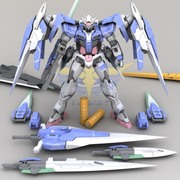 ダブルオーガンダム(フル装備)