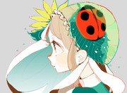 a ladybug×girl