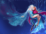 frozen  Elsa and Anna